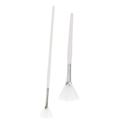 2Pcs Facial Mask Applicator Brush Dual-Sided Tools for Smooth Application of Skincare and Beauty Products Easy to Clean Durable Bristles for All Face Shapes