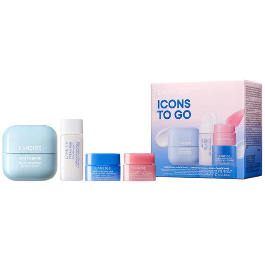 LANEIGE Water Bank Blue Hyaluronic Acid Cream Daily Face Moisturizer: Hydrating Korean Lightweight Face Cream with Ceramides & Squalane for Lasting Deep Hydration & Skin Barrier Support