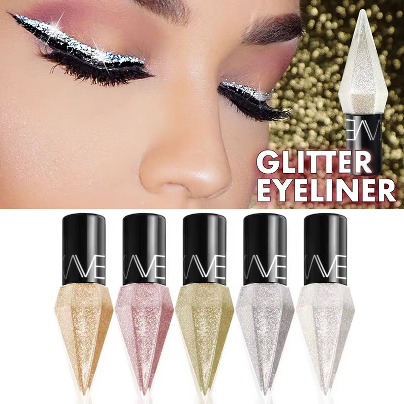 Liquid Glitter Eyeliner for Shimmering Eyes