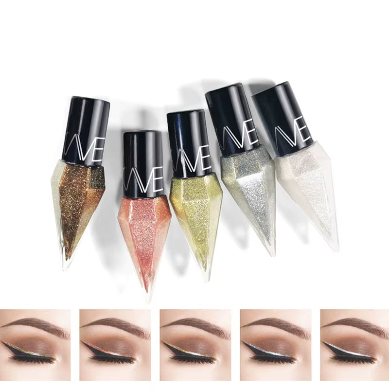 Liquid Glitter Eyeliner for Shimmering Eyes